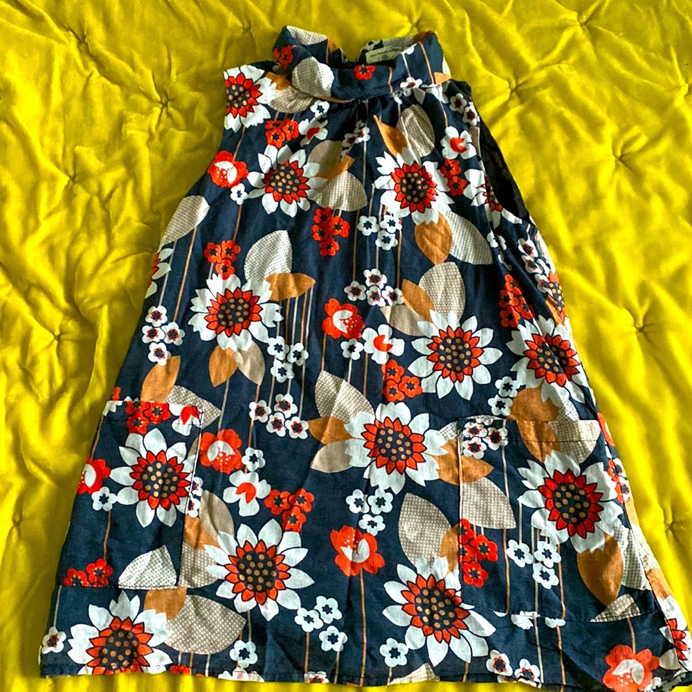 Sleeveless Vintage inspired top